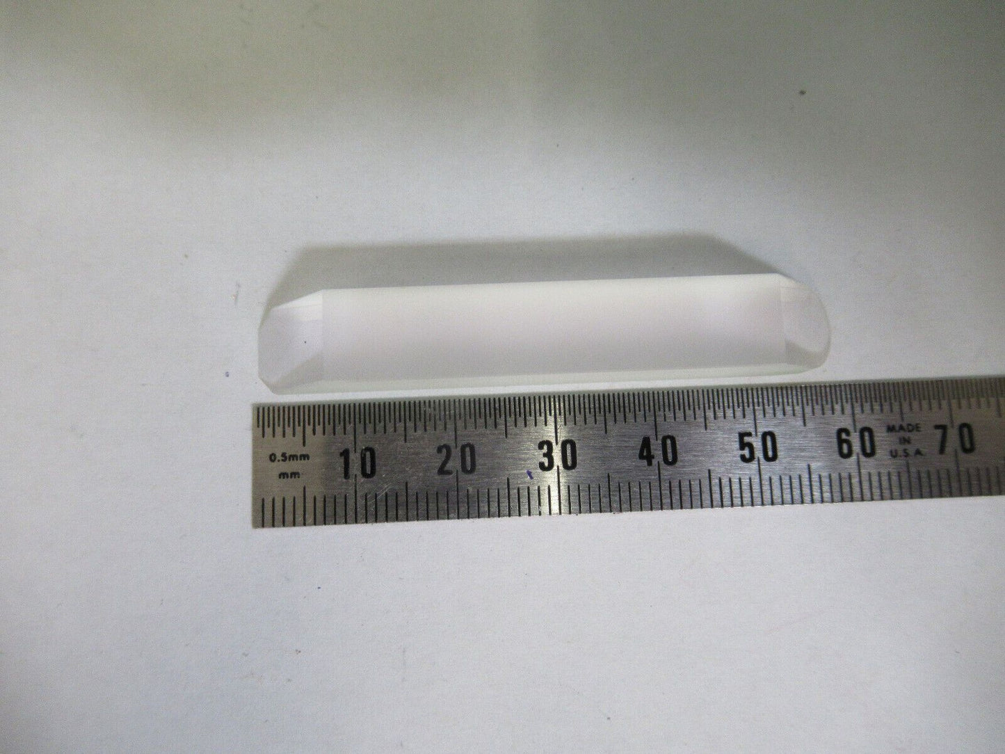 OPTICAL  MIL SPEC GLASS PRISM OPTICS AS PICTURED  #Z5-A-53