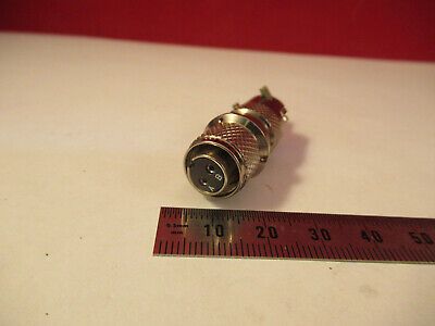 GLENAIR GC345-1 CABLE CONNECTOR 7/16 TWO PINS for ACCELEROMETER AS PIC #Z4-B-01