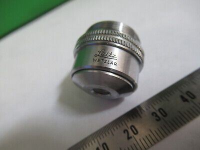 LEITZ WETZLAR OBJECTIVE 3.5X /170 OPTICS MICROSCOPE PART as pictured R9-A-18