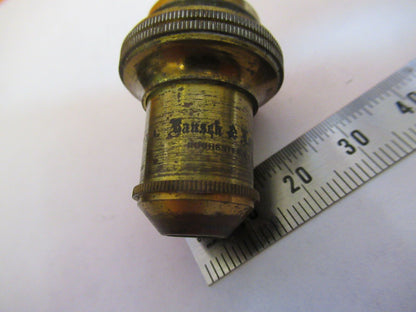 ANTIQUE BAUSCH LOMB 2/3 OBJECTIVE LENS MICROSCOPE PART AS PICTURED #P2-A-07