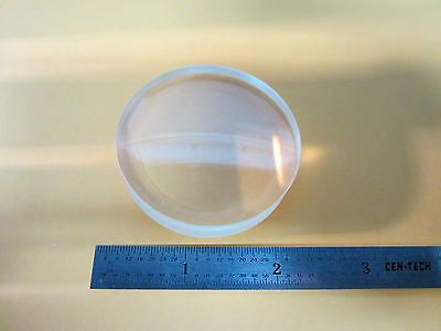 OPTICAL LARGE LENS ACHROMAT 55 mm DIA FL 230 mm LASEROPTIK BIN#9-08