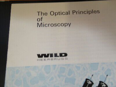 ORIGINAL BOOKLET WILD HEERBRUGG SWISS PRINCIPLES MICROSCOPE PART AS PICTURED W3