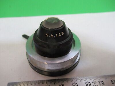 SPENCER AO ANTIQUE CONDENSER +IRIS OPTICS MICROSCOPE PART AS PICTURED &3-C-26