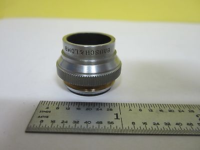 MICROSCOPE PART OBJECTIVE BAUSCH LOMB 421UA OPTICS AS IS BIN#U2-15