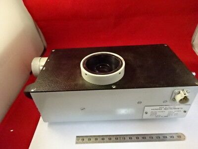 VICKERS ENGLAND PHOTOPLAN  HEAD FOCUSING OPTICS MICROSCOPE PART AS IS #90-B-51