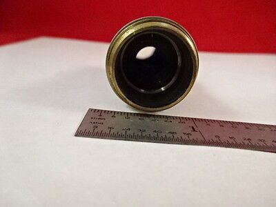 LEICA OBJECTIVE ACHRO 10X MICROSCOPE OPTICS AS IS BIN#W4-G-11