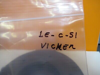 VICKERS UK ENGLAND POLARIZER STAGE TABLE MICROSCOPE PART AS PICTURED &1E-C-51