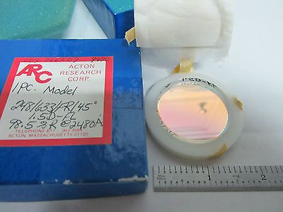 OPTICAL COATED REFLECTOR ? FLAT ARC  ii OPTICS BIN#1