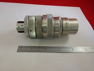 MICROSCOPE PART EYEPIECE OCULAR BAUSCH LOMB ANAMORPHIC OPTICS AS IS BIN#L3-E-21