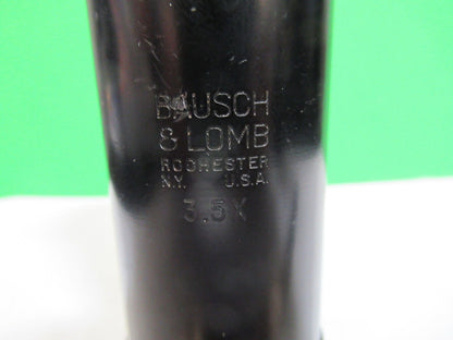 VINTAGE BAUSCH LOMB 3.5X LOUPE MAGNIFIER MICROSCOPE PART AS PICTURED P2-B-01