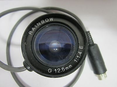 FOR PARTS RAINBOW MICROSCOPE VIDEO CAMERA OPTICS AS IS BIN#K8-15