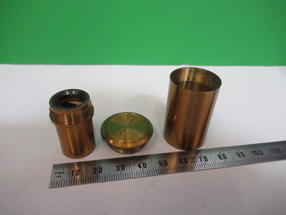 ANTIQUE BRASS POLARIZER POL UK SLIDE WATSON MICROSCOPE PART AS PICTURED &R2-B-61