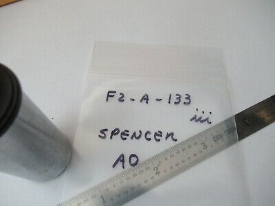 VINTAGE SPENCER AO 5X OKULAR-MIKROSKOPTEIL WIE ABGEBILDET #F2-A-133 