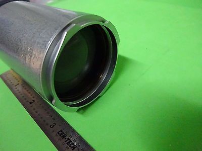 MICROSCOPE PART LEITZ CAMERA ADAPTER OPTICS+ LENS AS IS BIN#3K-FT-2