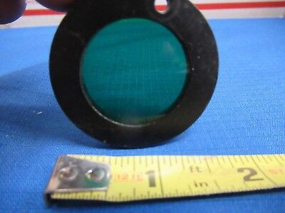 REICHERT AUSTRIA MOUNTED GRUN FILTER MICROSCOPE PART OPTICS AS PICTURED &S1-A-35