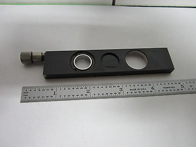 FOR PARTS MICROSCOPE PART ROTATABLE FILTER WITHOUT POL OPTICS BIN#M8-18