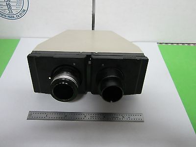 FOR PARTS MICROSCOPE PART OLYMPUS HEAD OPTICS AS IS  BIN#26-97