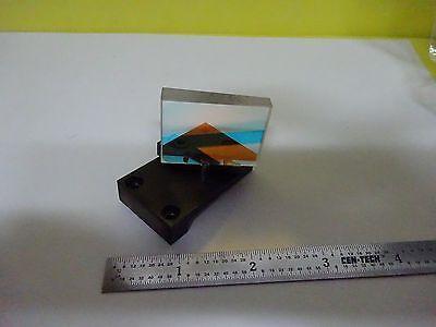 OPTICAL MOUNTED DICHROIC WEDGE MIRROR LASER OPTICS AS IS BIN#W6-14