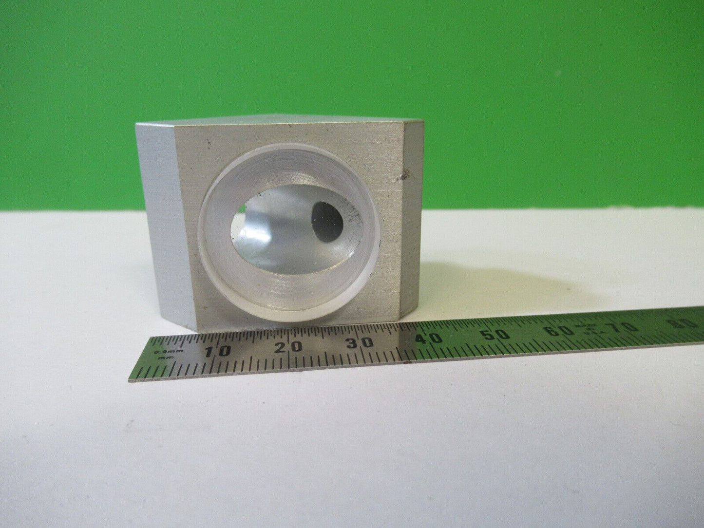 OPTICAL MOUNTED BEAM SPLITTER LENS LASER OPTICS AS PICTURED #22-A-43