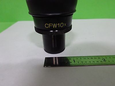 MICROSCOPE PART EYEPIECE NIKON JAPAN CFW10X OPTICS AS IS V7-20