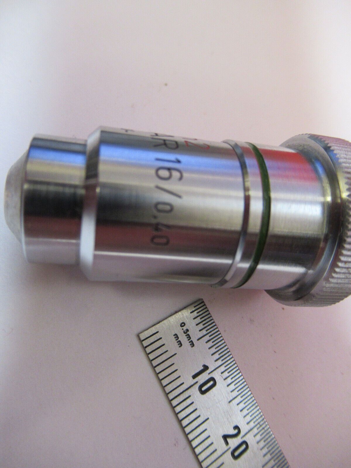 ZEISS GERMANY PHASE PH2 16X /160 OBJECTIVE MICROSCOPE PART AS PICTURED F8-C-27