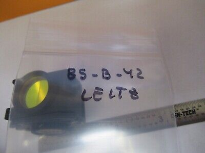 LEITZ GERMANY CUBE N2 513609 FLUOR MICROSCOPE PART OPTICS AS PICTURED &85-B-42