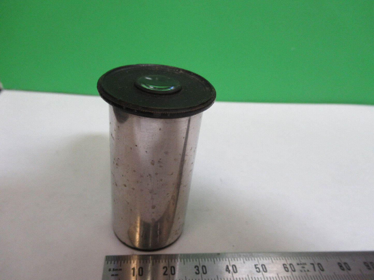 ANTIQUE BAUSCH LOMB LENS EYEPIECE MICROSCOPE PART AS PICTURED G7-A-35