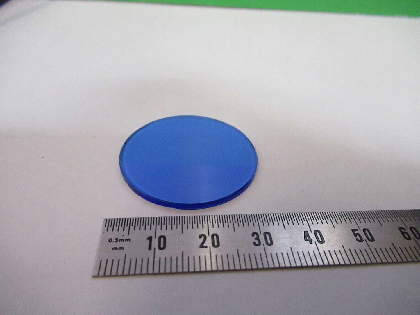 BAUSCH LOMB BLUE GLASS FILTER for MICROSCOPE PART AS PICTURED &R6-A-93