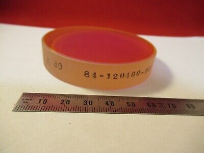 OPTICAL FLAT ZERODUR COATED 3" DIAMETER 1/10 WAVE OPTICS AS PIC &9-FT-74