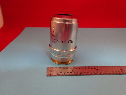 NIKON JAPAN BD OBJECTIVE 40X 210/0 MICROSCOPE PART OPTICS &R3-A-22