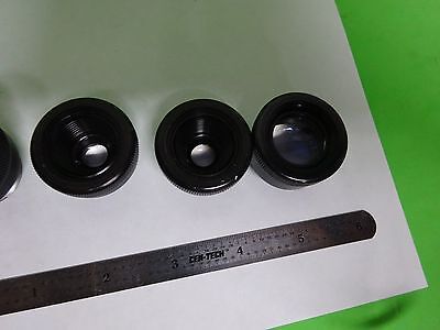 FOR PARTS MICROSCOPE PART LOT EYEPIECES LENSES OCULAR OPTICS AS IS BIN#72-100