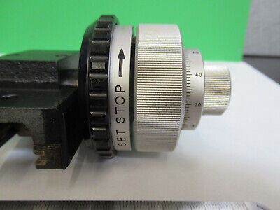 NIKON JAPAN SET OF KNOBS MECHANISM  MICROSCOPE PART AS PICTURED Z9-A-78