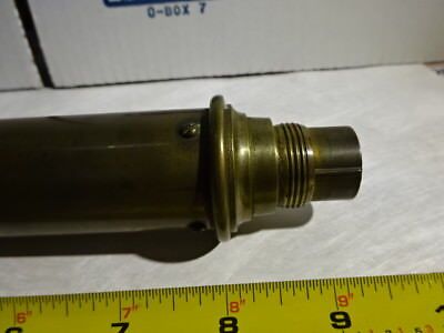 ANTIQUE 1880's BRASS MATTHEWS LONDON TUBUS EYEPIECE MICROSCOPE PART AS IS &96-01