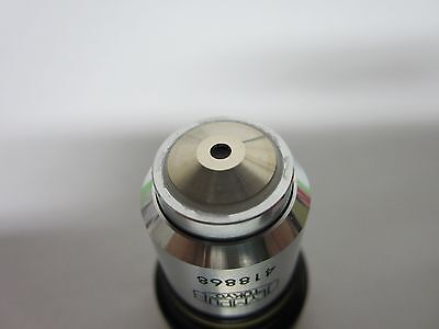 MICROSCOPE OBJECTIVE OLYMPUS MPLAN 20X OPTICS #5K-H-22