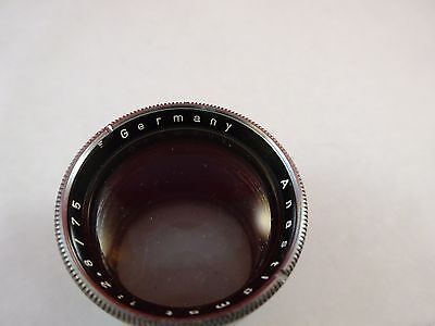 MICROSCOPE PART LENS GERMANY ANASTIGMAT OPTICS AS IS BIN#K9-B-06