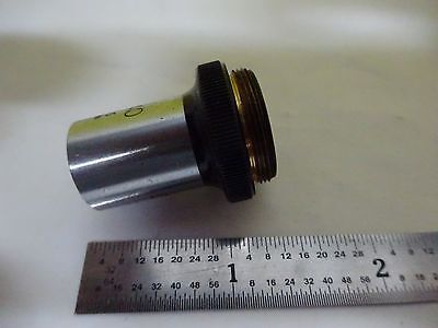 FOR PARTS MICROSCOPE OBJECTIVE OLYMPUS M40 OPTICS AS IS BIN#P7-31