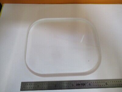 FOR PARTS OPTICAL LARGE FLAT WINDOW BK7 GLASS CHAMFERED AS PICTURED &FT-6-213