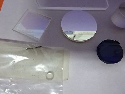 LOT OPTICS LENSES FILTERS COATED LENS OPTICAL SET OPTICS AS PICTURED &AB-54