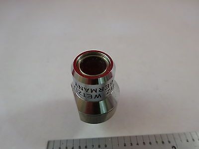 MICROSCOPE PART LEITZ GERMANY OBJECTIVE CUSTOM 10X UT OPTICS AS IS BIN#Q3-A-16