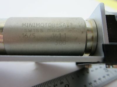 MINI MOTOR SWISS MADE 16/5 141:1 FOR LEITZ MICROSCOPE AS IS OPTICS BIN#J4-06