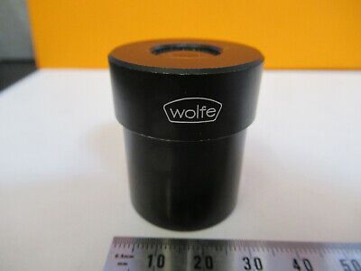 WOLFE GERMANY WF15X EYEPIECE LENS OPTICS MICROSCOPE PART AS PICTURED &8Y-A-75