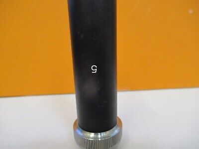 UNITRON JAPAN LWD 5X LONG OBJECTIVE MICROSCOPE PART OPTICS AS PICTURED &85-B-85