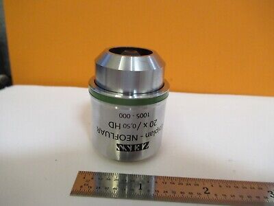 ZEISS AXIOTRON OBJECTIVE 20X HD NEOFLUAR MICROSCOPE PART AS PICTURED &Q6-A-57