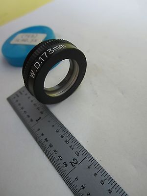 MICROSCOPE PART OBJECTIVE LENS SLAO 0.5X OPTICS AS IS BIN#U1-48