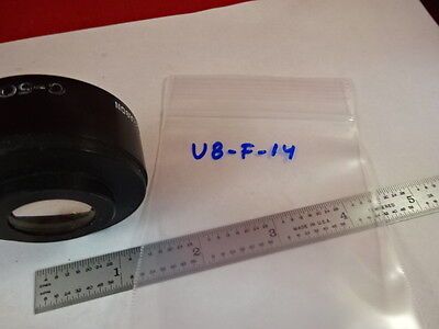 MICROSCOPE PART ILEX LENS OPTICAL OSCILLO PARAGON 56 mm OPTICS AS IS B#U8-F-14