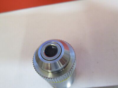 LEITZ WETZLAR OBJECTIVE 10X /160 LENS MICROSCOPE PART AS PICTURED &B2-A-27