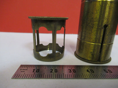 ANTIQUE BRASS SEED MINI SCOPE MICROSCOPE PART AS PICTURED #H9-B-15