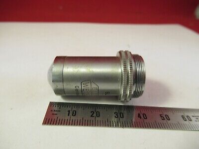 LEITZ GERMANY MICROSCOPE PART OBJECTIVE LENS 45X /170 OPTICS AS PICTURED 8-A-27