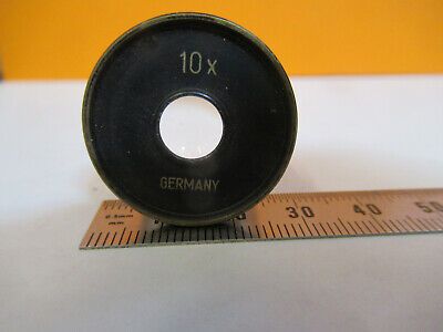 WINKEL GERMANY 10X EYEPIECE OPTICS MICROSCOPE PART AS PICTURED #P6-A-15