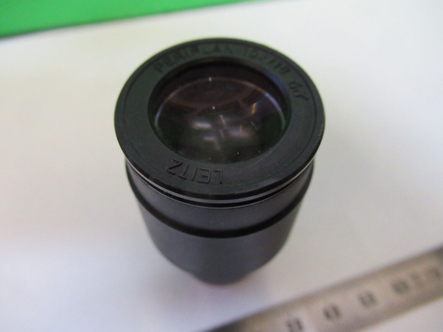 MICROSCOPE EYEPIECE OCULAR LEITZ GERMANY 10X/18 OPTICS as pictured #S2-C-55